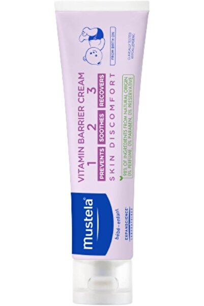 Mustela Mustela 1 2 3 Vitamin Barrier Cream, 100 ML