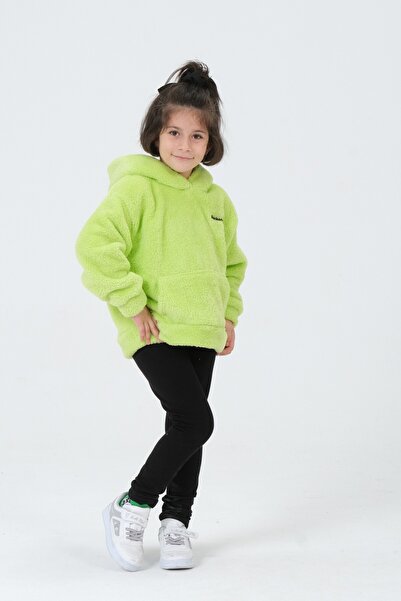 Black One Παιδικό βελούδινο μπλουζάκι για αγόρια/κορίτσια με κουκούλα