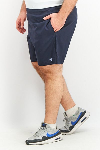 New Balance Men Sportswear Fit Running Shorts, Navy