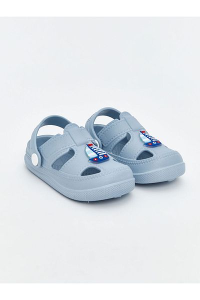 LC Waikiki Sandale LCW STEPS cu imprimeu albastru pentru bebelusi