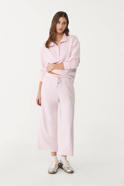 Stradivarius Flowing soft-touch culottes