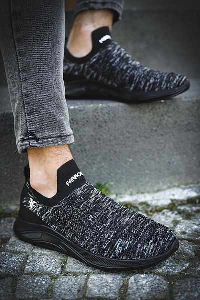 Oksit Ανδρικά αθλητικά παπούτσια Ossa Slip On Breathable Thick Sole