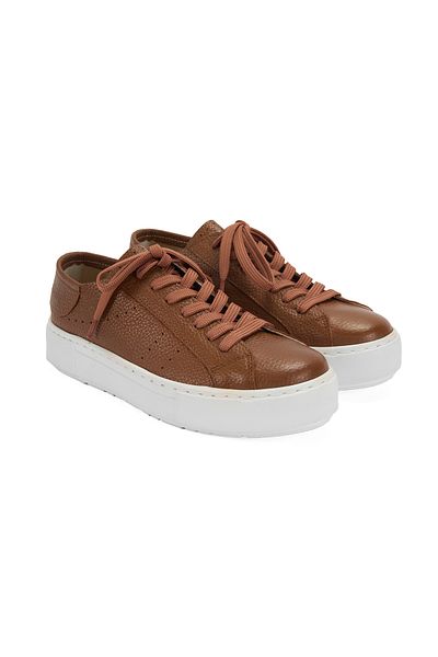 Desa Pantofi sport de damă din piele maronie