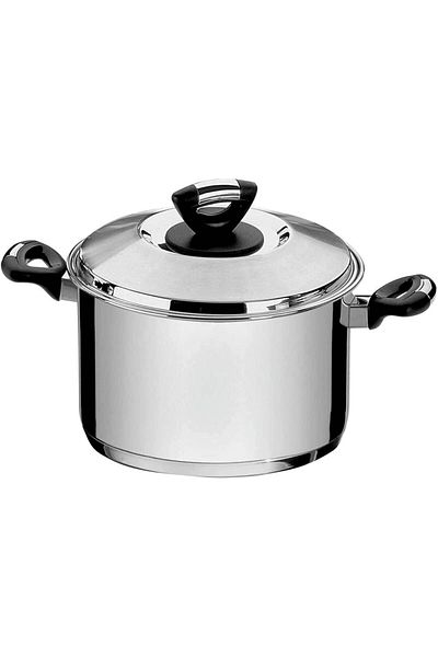 TRAMONTINA Since 1911, Made In Brazil - Cauldron Triple Bottom With Lid 28cm