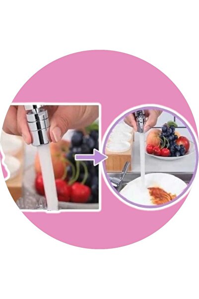 HMS Aqua Brass Kitchen Sink Faucet with Movable Head (Brass Parts)