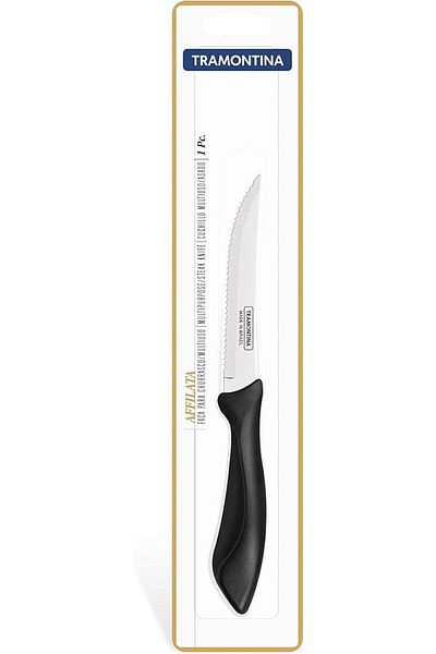 TRAMONTINA Since 1911, Made In Brazil - Affilata 5 Inches Steak And Fruit Knife With Stainless Steel Blade
