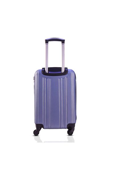ASFAR 3-piece Hard Trolley Luggage Set With Combination Lock, 360° Wheels 20/24/28-burgundy