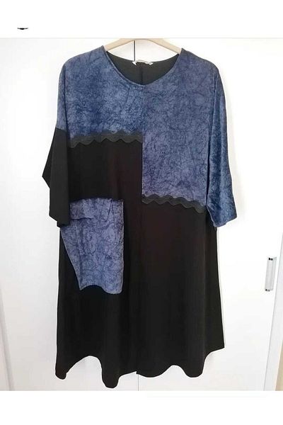 anne moda ankara Μισό μανίκι, Ανοιξιάτικο, Στιβαρό ύφασμα, Κομψό, Oversize, Μακρύ τουνίκ