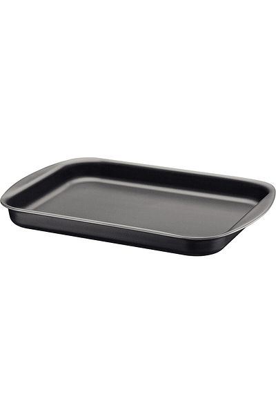 TRAMONTINA Since 1911, Made In Brazil - Brasil 34cm 2.9l Graphite Aluminum Flat Roasting Pan