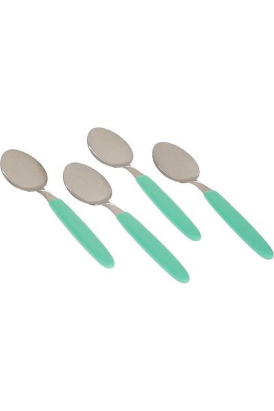 TRAMONTINA Since 1911, Made In Brazil - Ipanema Stainless Steel Table Spoon With Green Polypropylene Handle