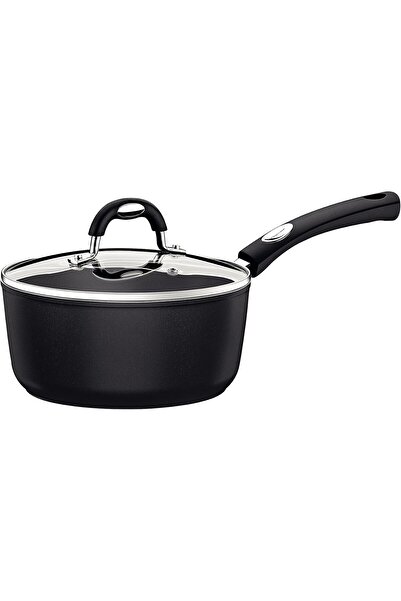 TRAMONTINA Since 1911, Made In Brazil - Monaco Induction 7 Pieces Black Aluminum Cookware Set