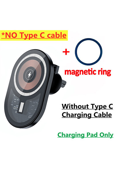 Choice شاحن لاسلكي مغناطيسي من فيكيفون بقوة 30 واط بدون كابل من النوع C، يُثب...