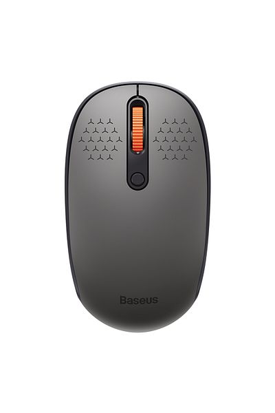 Baseus Black-BT and 2.4G Baseus Wireless Mouse Bluetooth 5.0 3.0 2.4G Mode Silent Click Button 1600 DPI Mic