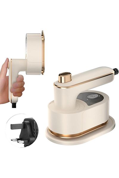 COOYA [Upgrade] Professional Micro Steam Iron,Portable Mini Handheld,for Dry & Wet Ironing