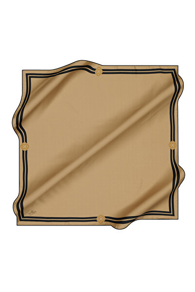 Aker Düz Renk 90X90 Polyester Tivil Eşarp