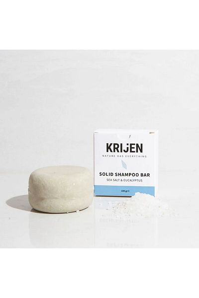 Krijen Sea Salt & Eucalyptus Solid Shampoo