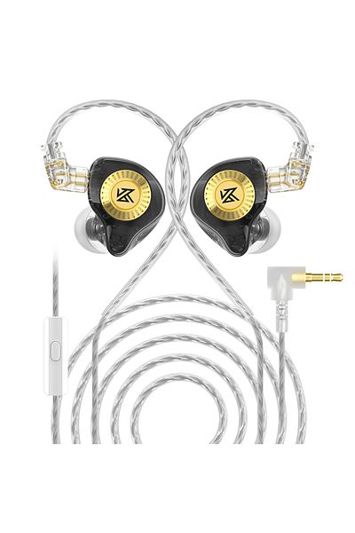 KZ EDX Ultra MIC KZ EDX Ultra Earphones 10mm Dynamic in Ear Monitor Headphones Noise Cancelling Headset