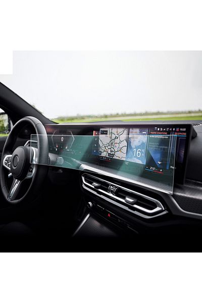 ael-tech For Bmw 3 Series G20 Lci Digital Instrument and Navigation Compatible Nano Screen Protector 2023-2025