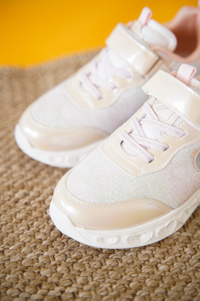 Daxtors Yuki Velcro Girls' Sneaker Sports Shoes