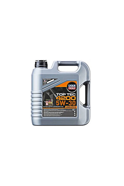 Liqui Moly Top Tec 4200 Longlife Iıı 5w-30 Motor Yağı 4 Litre 3715 ( Üretim Y...
