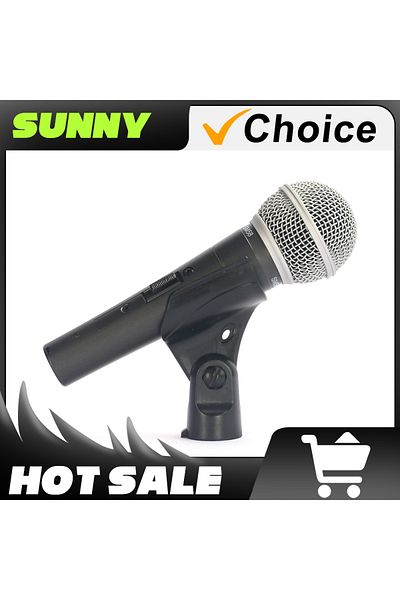 Choice with switch Metal cardioid Dynamic Microphone For Stage Singing Professional Wired Microphone for Ka