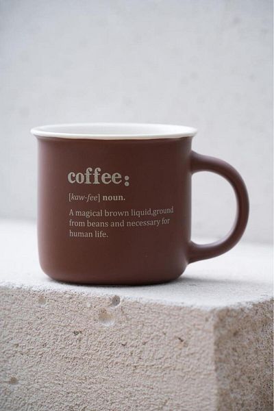 ACAR Blush Brown Single Mug 350ml