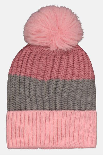 Royal Deluxe Women Sherpa Lined Pom Pom Beanie, Assorted