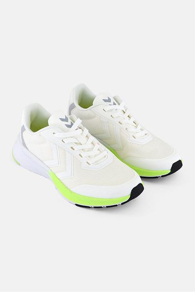 hummel Kids Boy Flow Breather Lace Up Outdoor Shoes, White
