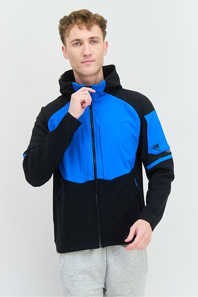adidas Men Sportswear Fit Training Jacket, Black