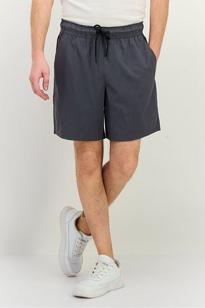 motion Men Sportswear Fit Training Shorts, Dark Grey