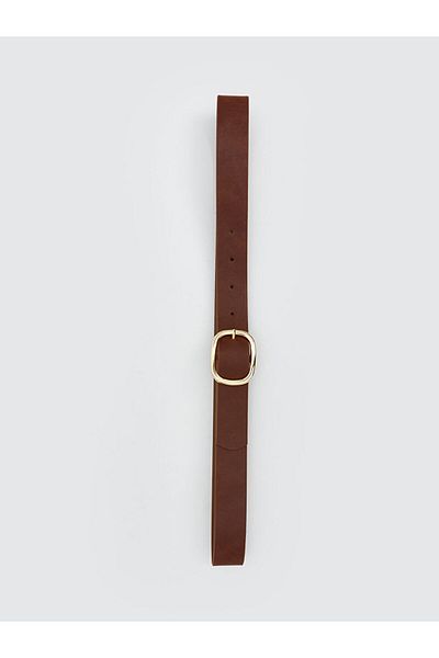 LC Waikiki Lcw Accessories Brown Leather Look Women's Belt