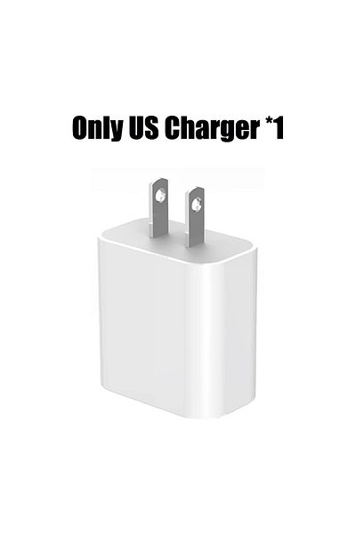 Choice White Only Us Charger 30w Fast Charger Set Usb C Port Wall Charging 3.3ft Type-c Braiding Data Cable