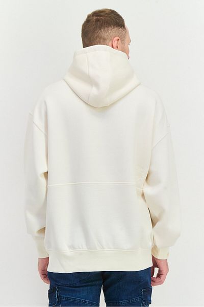 Puma Men Sportswear Fit Long Sleeve Training Hoodie, Cream