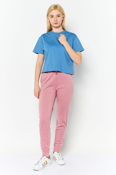 Hype Women Regular Fit Plain Jogger Pants, Mauve