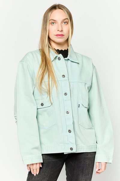 Levi's Women Washed Denim Jacket, Slate Blue