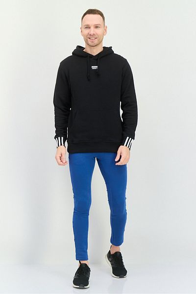 adidas Men Sportswear Fit Long Sleeve Outdoor Sweatshirt, Black
