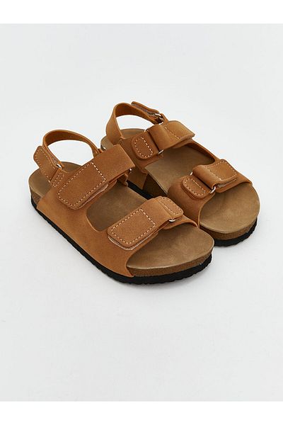 LC Waikiki New Season Suede Look Boy's Sandals - S5Hk73Z4