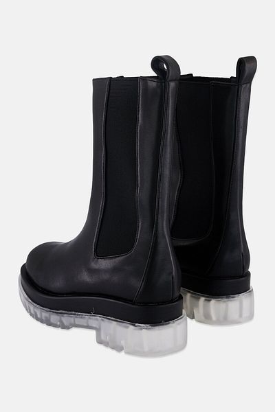 Raid Women Slip On Ankle Boots, Black