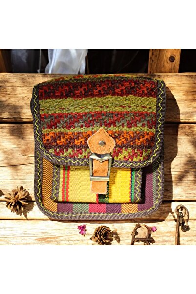 etniko Mini geantă pentru femei cu model Kilim țesute manual