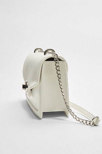 Stradivarius Rigid crossbody bag with clasp