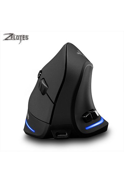 TEUCER Zelotes F-35 Zelotes F-35 Wireless Gaming Mouse Erect Position 2.4G Rechargeable Three Levels DPI Ad