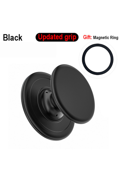 Choice حامل هاتف مغناطيسي عالمي من Grippopso باللون الأسود، حامل هاتف من السي...