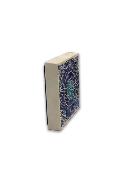 Sadrazam Magnet din piatră naturală imprimat Allah, Muhammad și alte nume ale lui Allah 5x5 Kh-140