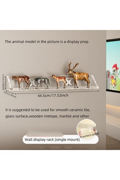 Choice Display Rack Contemporary Plastic Display Stand For Ultraman Models, Building Blocks, Animal Figurin