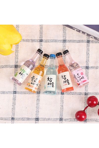 Choice 10pcs/set Diy Miniature Dollhouse Cocktail Mini Play Food 1:12 Dolls Accessories Bar Beach Scene ...