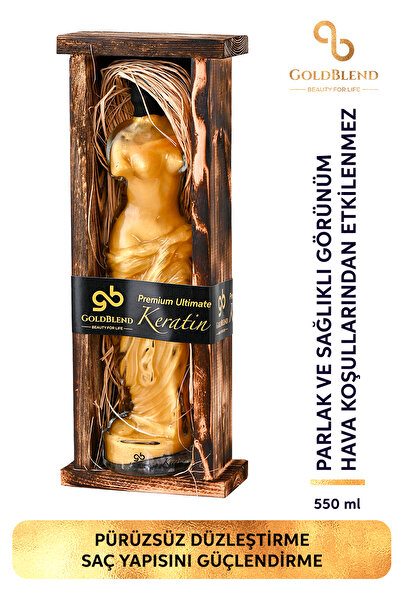 Gold Blend Bakım, Nemlendirme ve Düzleştirme Etkili Premium Keratin 550 ml