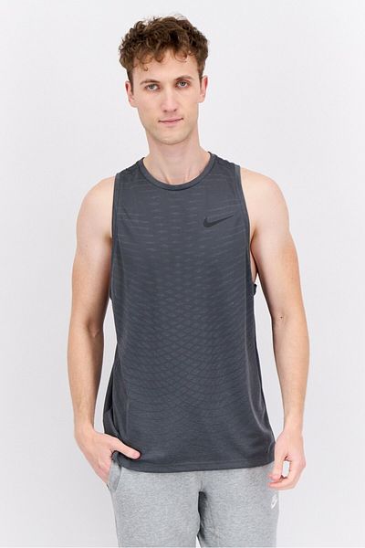 Nike Men Dri Fit Sleeveless Training Vest, Grey