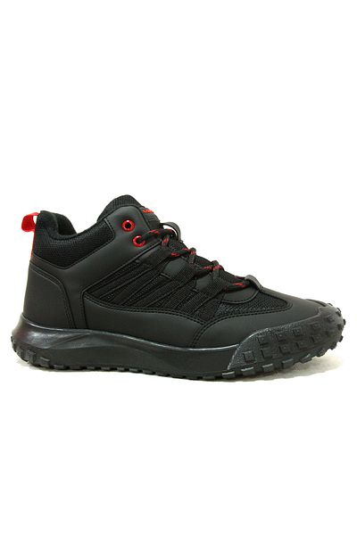 G CLASS G-Class Black Red Lace-Up High Top Sneakers Sports Shoes
