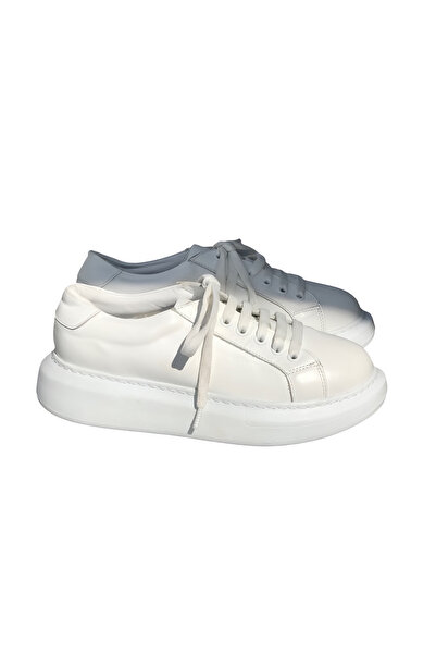 Beyaz Deri Sneaker