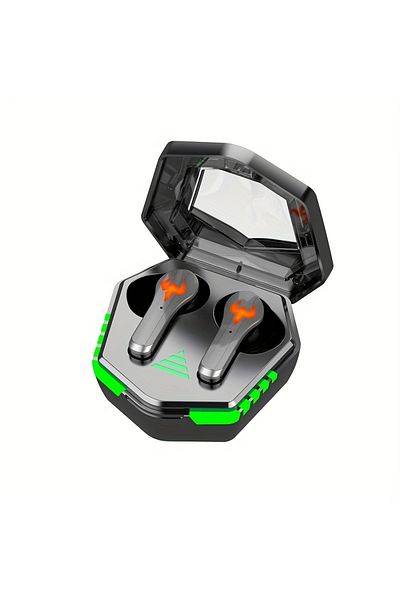 Choice N35 black TWS Gaming Headset Wireless In-ear Low-delay Earphone Type-c Charging Cabin For Listening